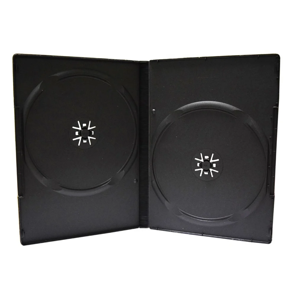 Caja Plastica Doble Para Dvd