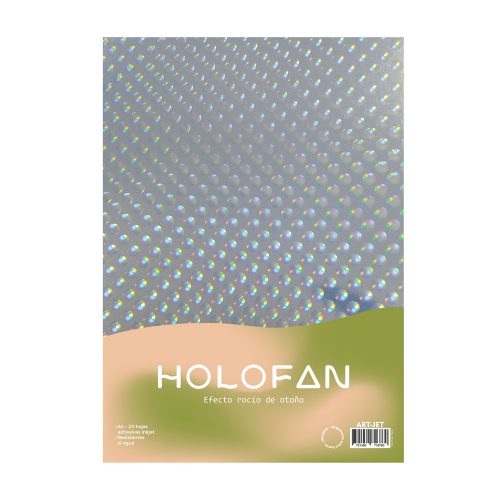 Art-jet A4 Film Adhesivo Holografico Rocio De Otono X 20 Hojas