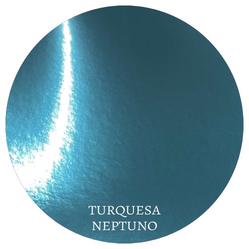 Adorie A4 230 Grs Metalina Turquesa Neptuno X 10 Hojas - Imagen 2
