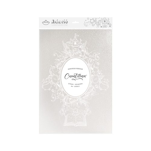 Adorie A4 230 Grs Cuentilina Blanco Palacio Polar X10 Hojas