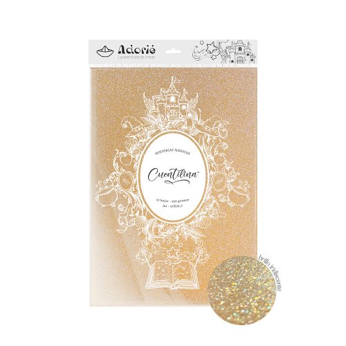 Adorie A4 230 Grs Cuentilina Coral Del Mar X10 Hojas