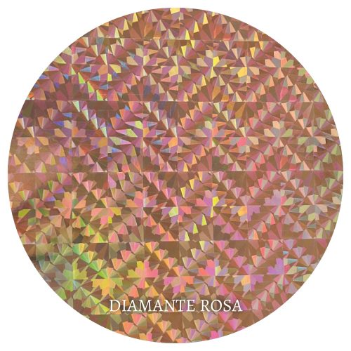 Adorie A4 230 Grs Metalina Diamante Rosa X 10 Hojas - Imagen 2