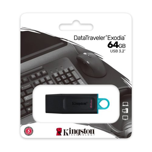 Pendrive 64 Gb Dt Exodia Kingston - Imagen 3