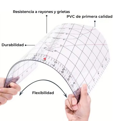 Regla Guia Para Centrar Sublimacion De Remeras - Imagen 2