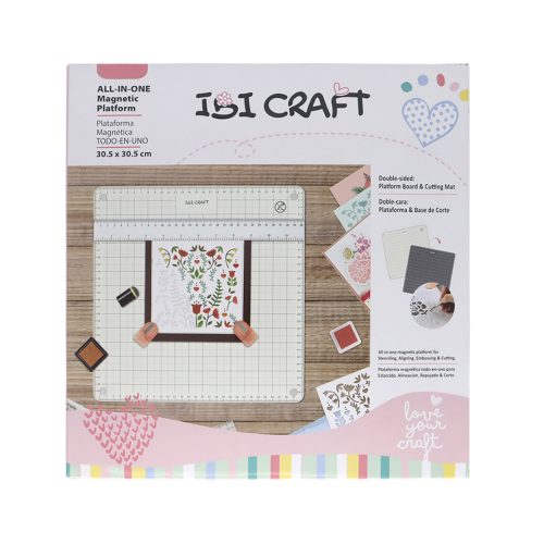 Base Para Corte 30,5 X 30,5 Cm Magnetica Ibi Craft Todo En 1