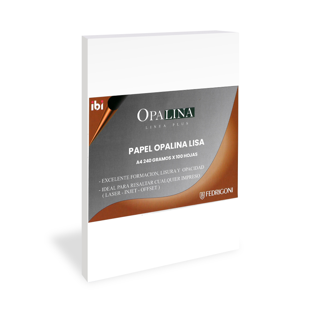 Fedrigoni Opalina A4 240 Grs Lisa X 100 Hojas