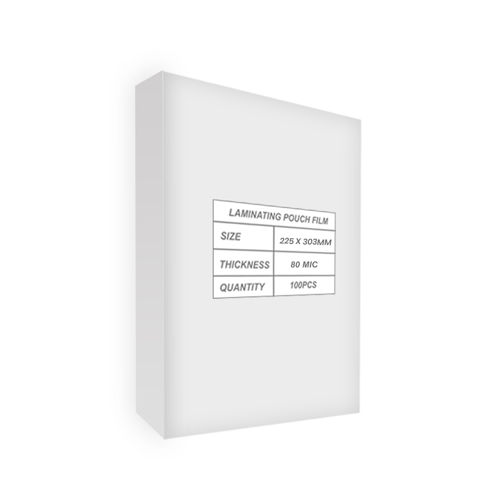 Pouch Glossy 80 Micrones A4 225x303mm X 100