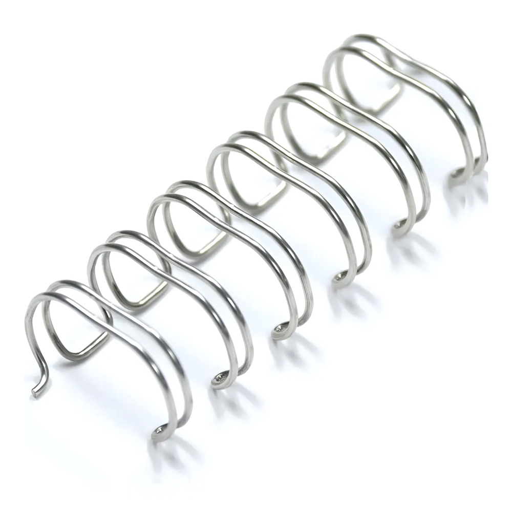 Anillo Alambre Doble 25mm Plata 2:1 X 50(220h)