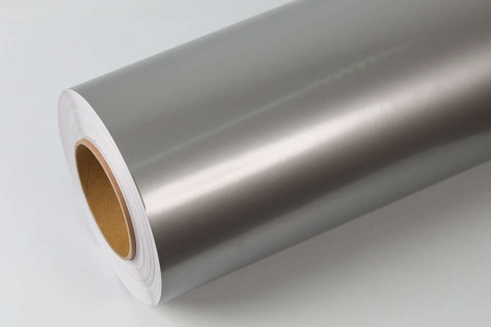 6076 Vinilo Mccal X 61 Cm Gris Plata X Metro