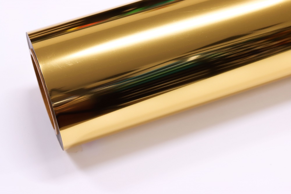 Fn2 Vinilo Termotransferible Poliester X 50 Cm Oro X Metro