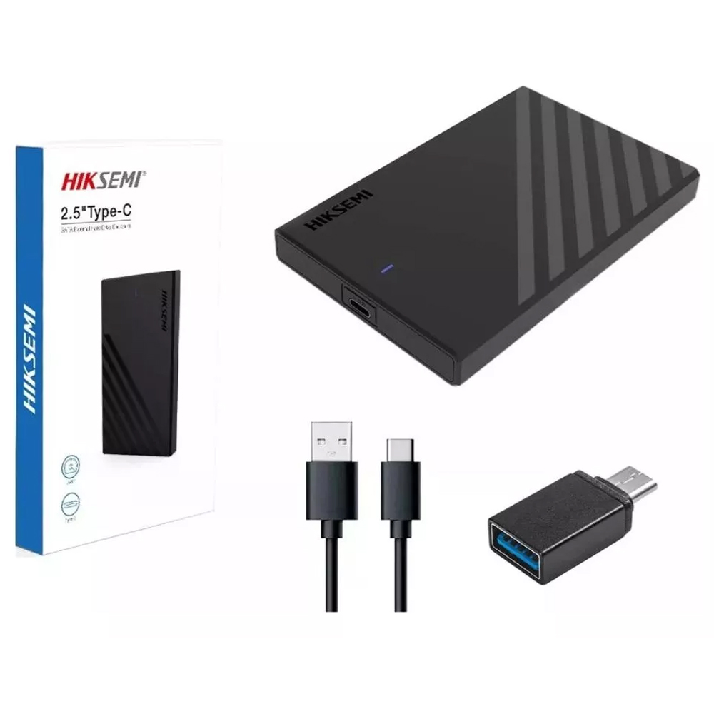 Carry Disk Hiksemi Ssd/hdd 2.5 Sata Type C