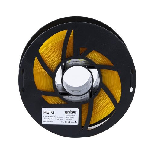 Petg Clear Amarillo Grilon3 1.75 X 1 Kg - Imagen 2