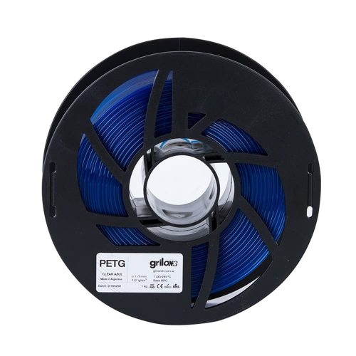 Petg Clear Azul Grilon3 1.75 X 1 Kg - Imagen 2