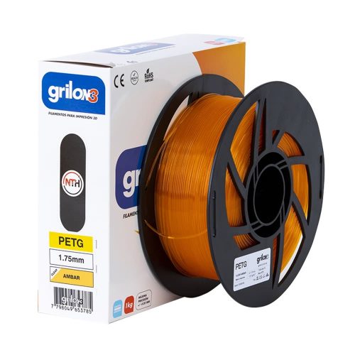 Petg Clear Ambar Grilon3 1.75 X 1 Kg