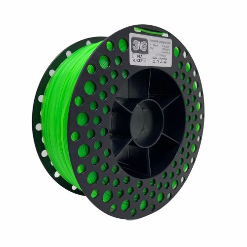 Pla 18 Verde Fluo 3n3 1.75 X 1kg - Imagen 2