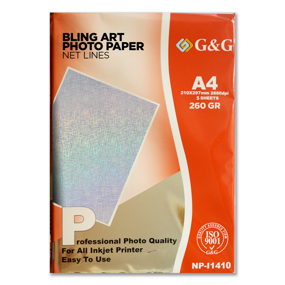 G&g A4 260 Grs Metalizado Net X Hoja