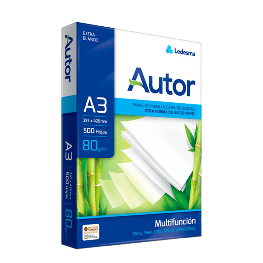 Autor A3 80 Grs X 500 Hojas