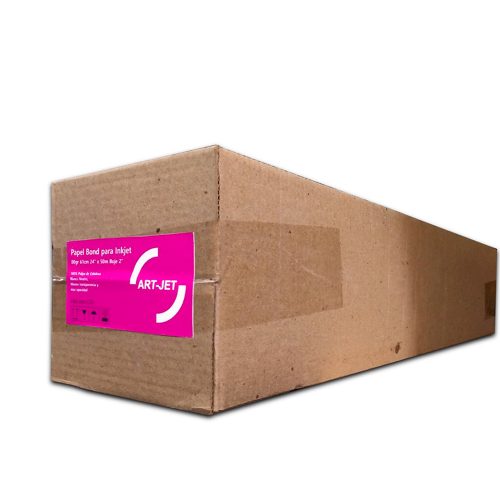 Art-jet Papel En Rollo Bond 61cm X 50m 80 Gramos