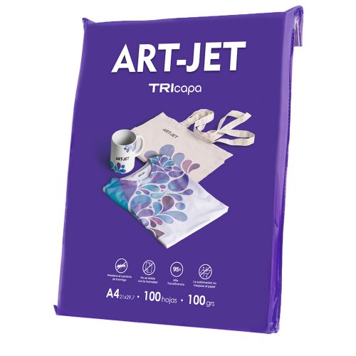 Art-jet A4 100 Grs Tricapa Para Sublimar X 100 Hojas