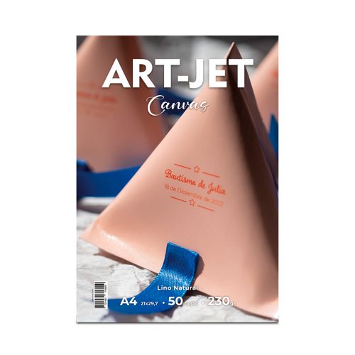 Art-jet A4 230 Grs Glossy Texturado Lino Natural X 50 Hojas