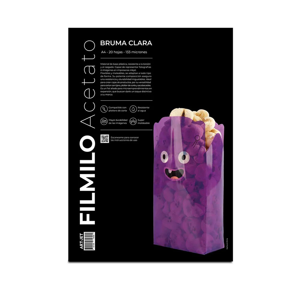 Art-jet A4 133 Mic Filmilo Bruma Clara X 20 Hojas