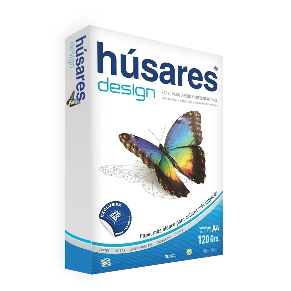 Husares A4 120 Grs Design X 100 Hojas