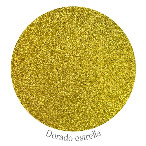 Adorie A4 230 Grs Cuentilina Dorado Estrella X10 Hojas - Imagen 2