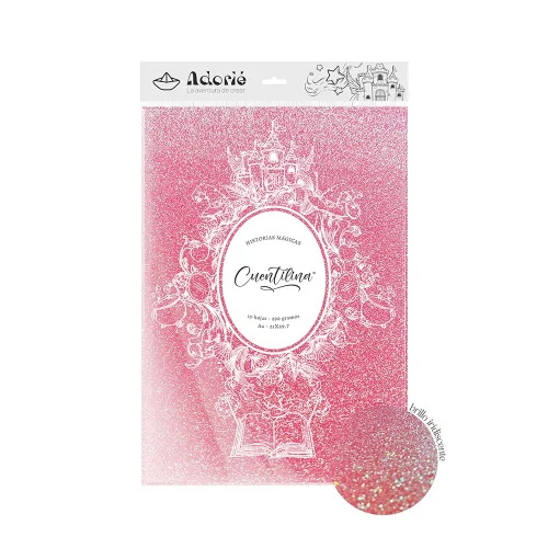 Adorie A4 230 Grscuentilina Rosa Melocoton X10 Hojas