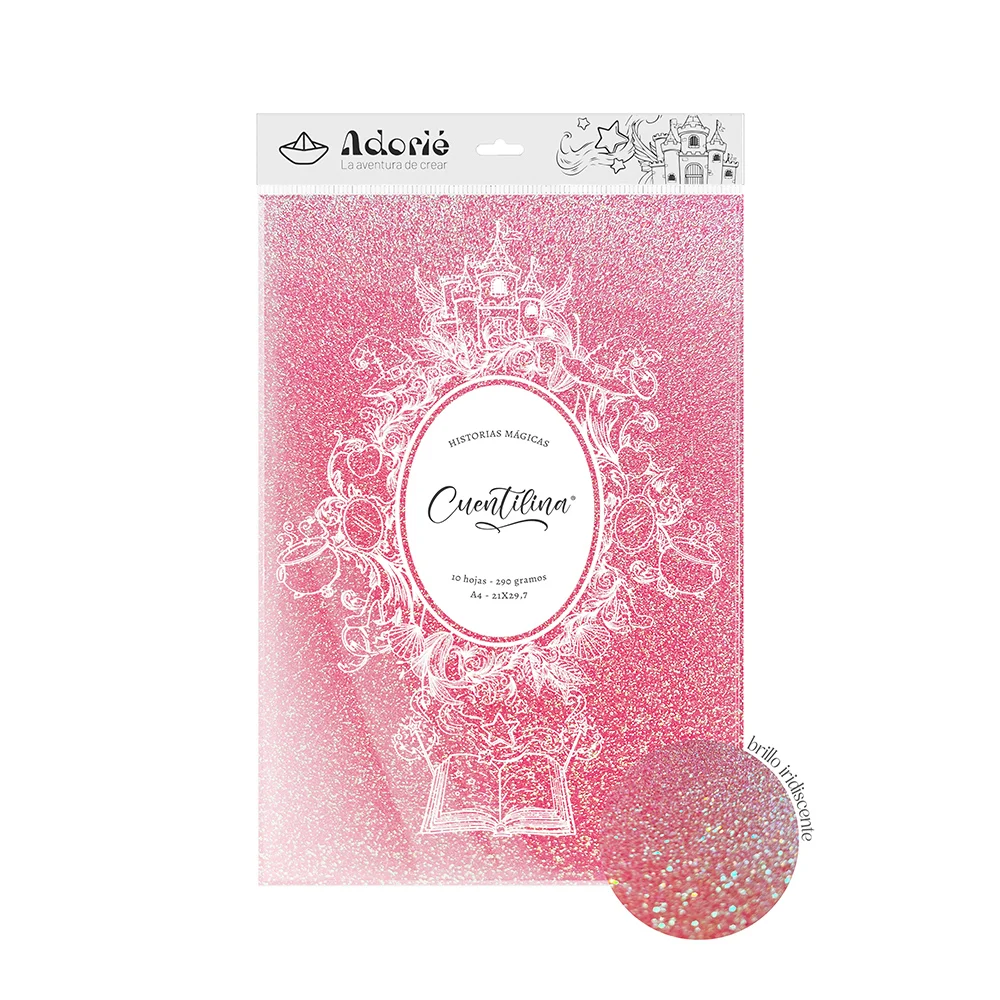Adorie A4 230 Grscuentilina Rosa Melocoton X10 Hojas