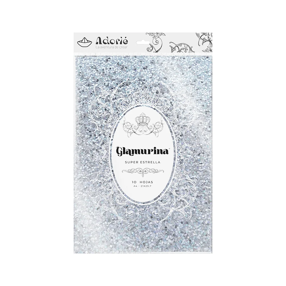 Adorie A4 Glamurina Iridiscentes Dua X10 Hojas