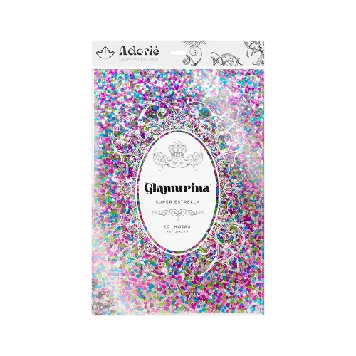 Adorie A4 Glamurina Multicolor Gaga X10 Hojas
