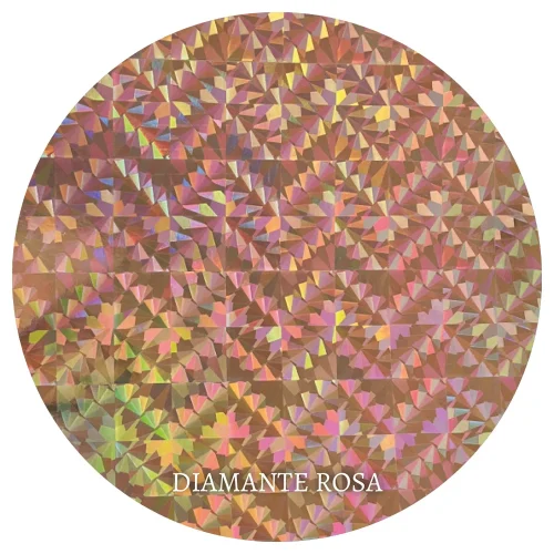 Adorie A4 230 Grs Metalina Diamante Rosa X 10 Hojas - Imagen 2