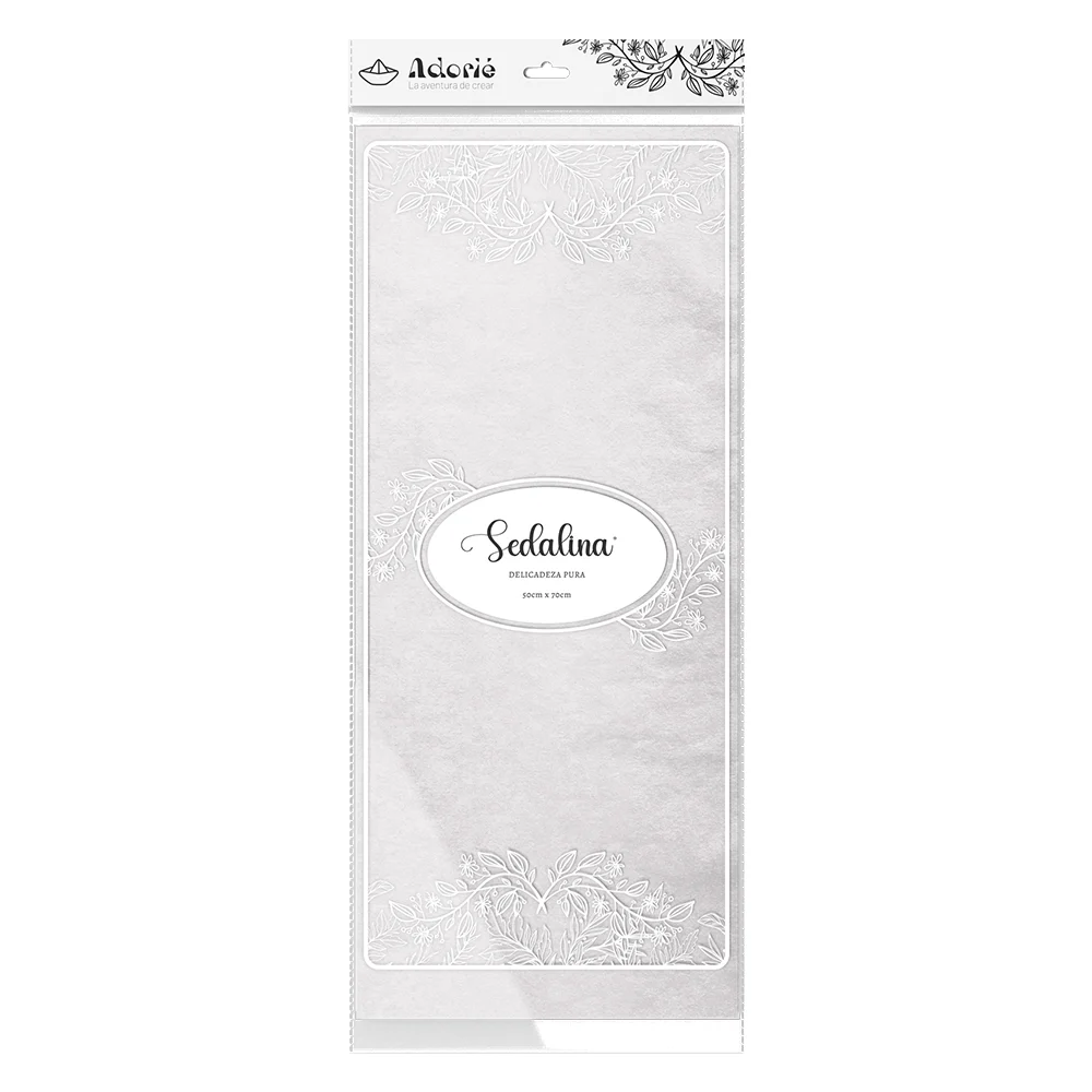 Adorie 50x70 Sedalina Blanco X 25 Hojas
