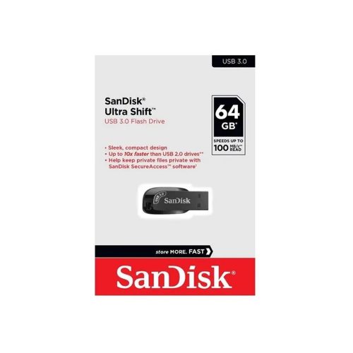 Pendrive 64 Gb Ultra Shift Sandisk - Imagen 3
