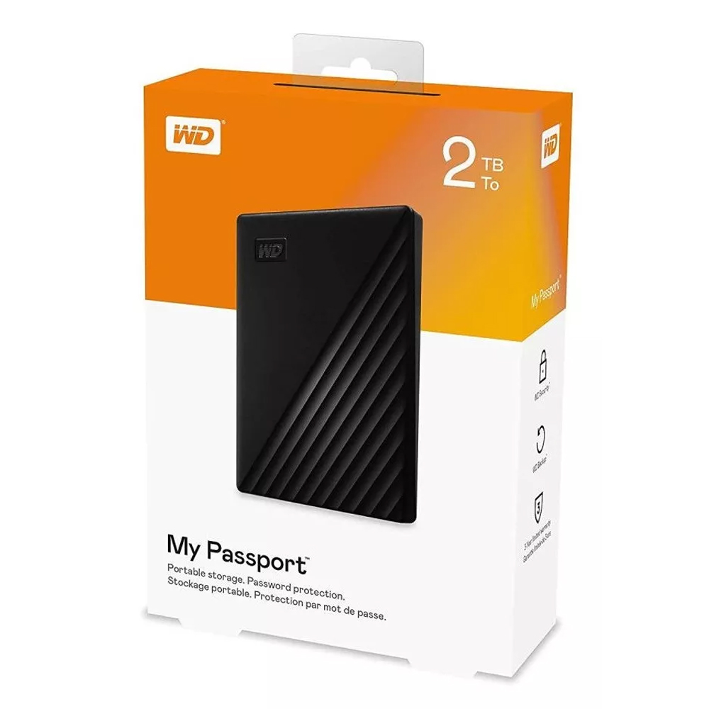 Disco Portable Western Digital My Passport 2 Tb Usb 3.0