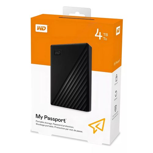 Disco Portable Western Digital My Passport 4 Tb Usb 3.0