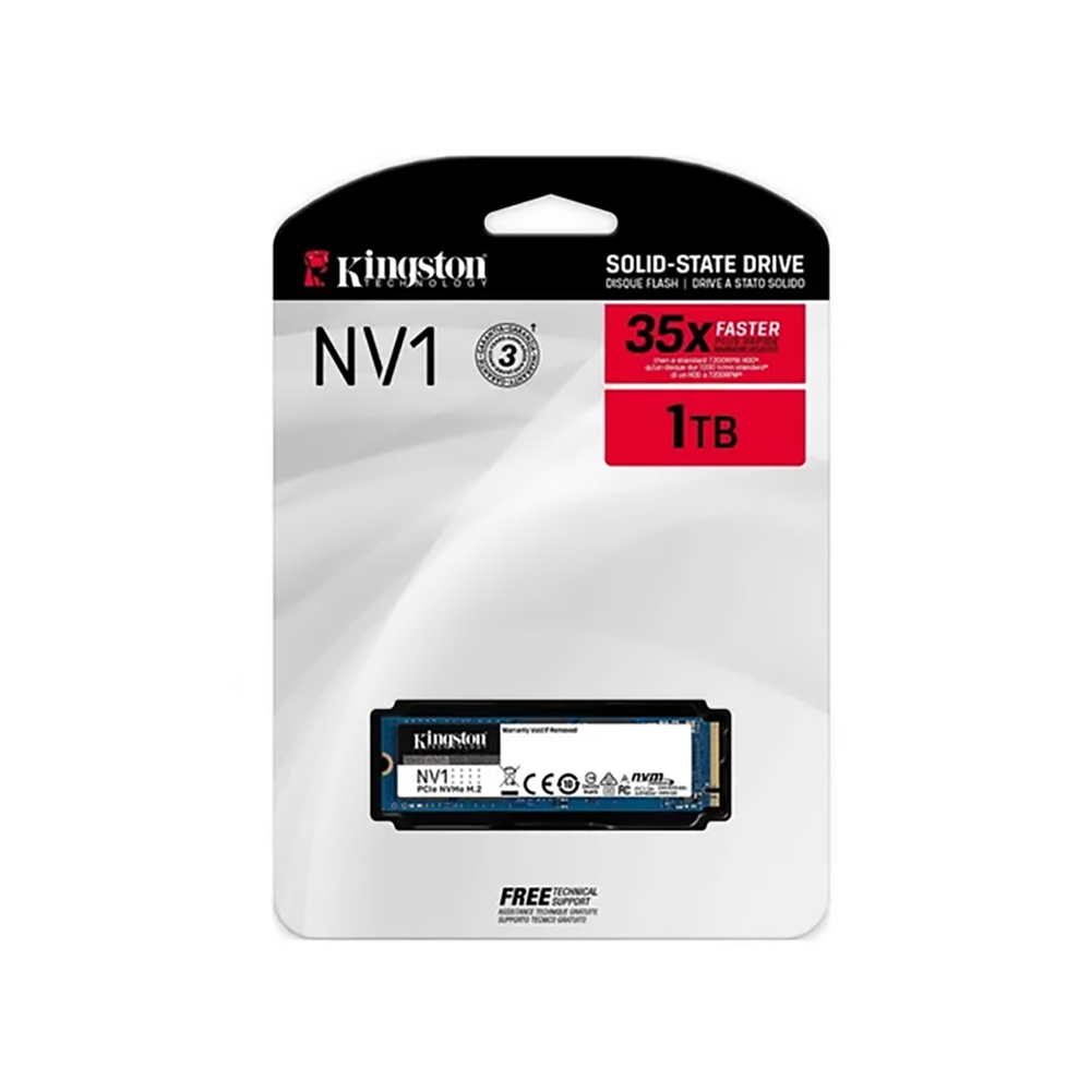 Disco Solido Kingston Ssd Nv1 1 Tb Nvme Pcie M.2