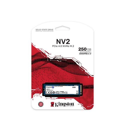 Disco Solido Kingston Ssd Nv2 250 Gb Nvme Pcie M.2