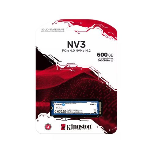Disco Solido Kingston Ssd Nv3 500 Gb Nvme Pcie M.2