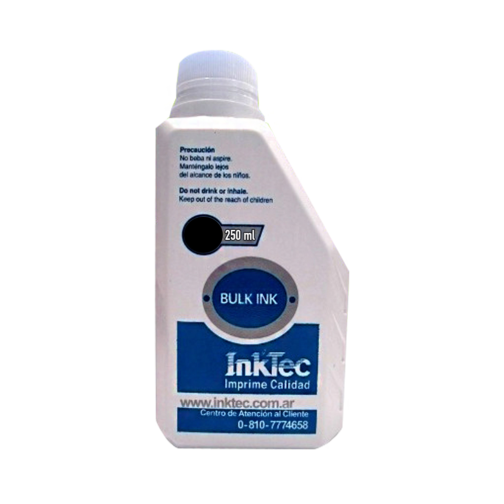 Tinta Para Sublimar Inktec X 250 Bk