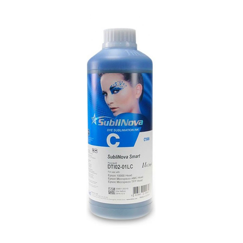 Tinta Inktec Sublinova Plotter Epson Serie F Cyan X 1000