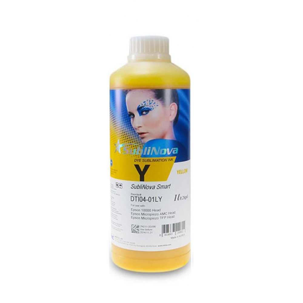 Tinta Inktec Sublinova Plotter Epson Serie F Yellow X 1000