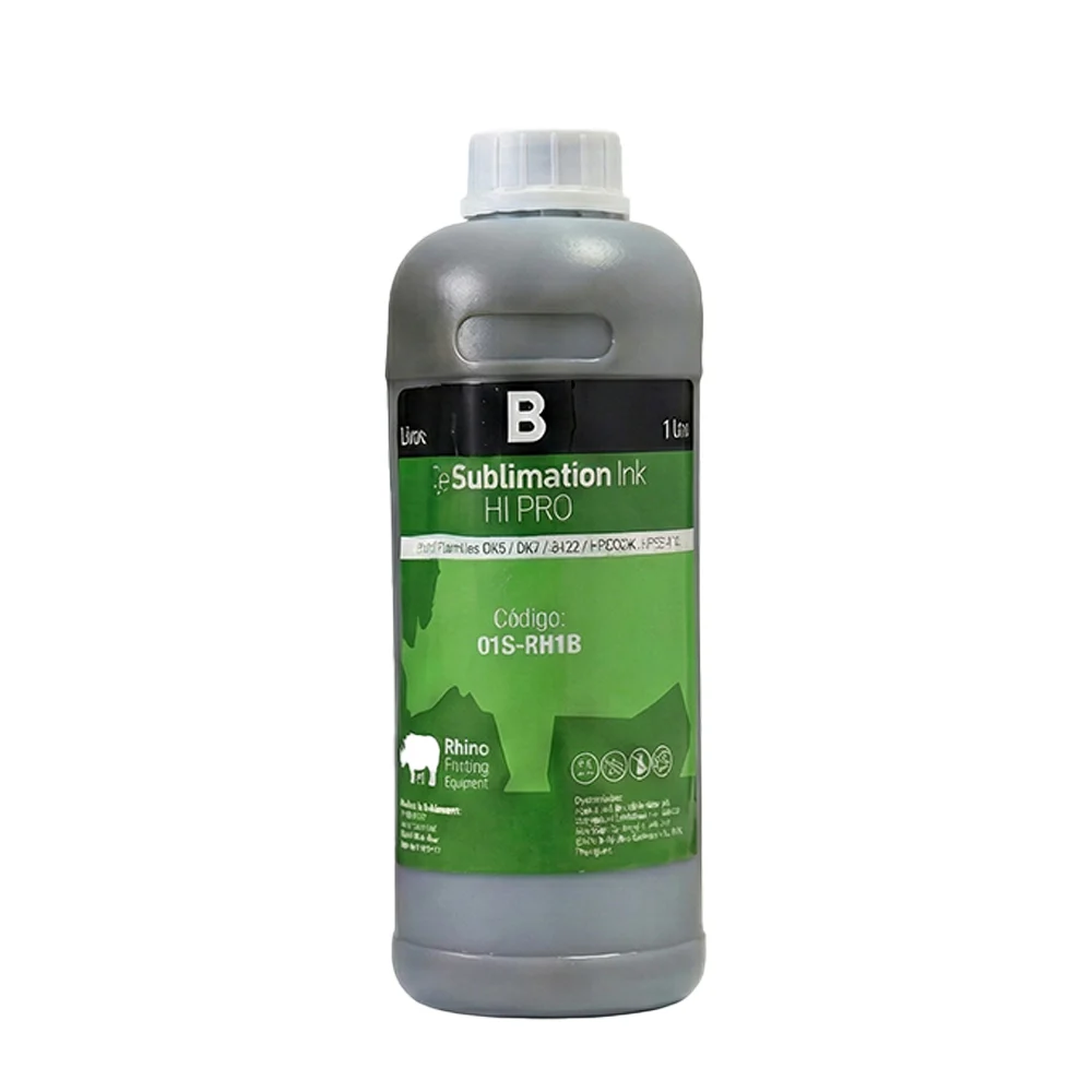 Tinta Rhino De Sublimacion Negra Hd Dx5-5113-i3200-4720-xp600