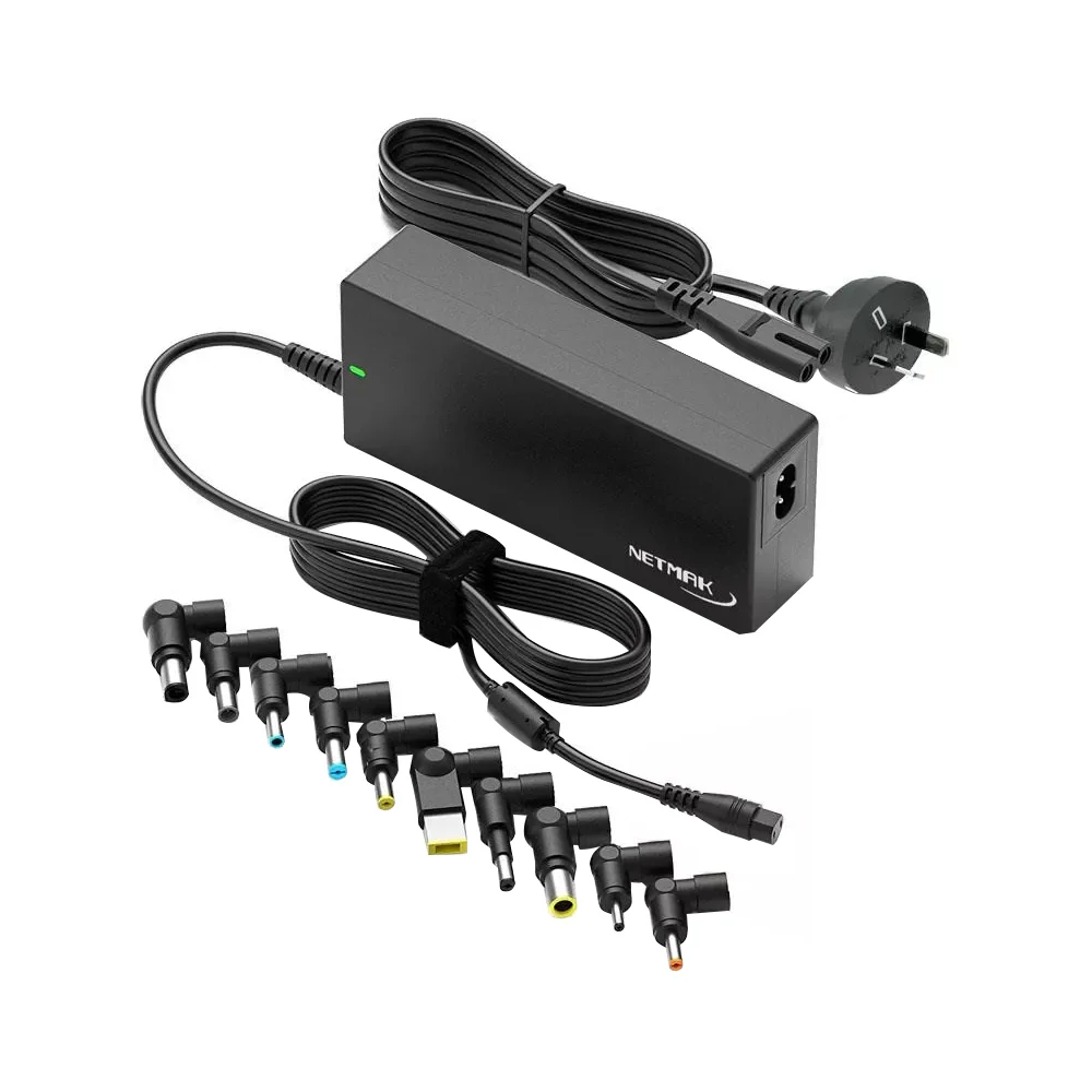22.12.003_1000-1-1 Cargador De Notebook Automatico Universal 90w - Imagen 1