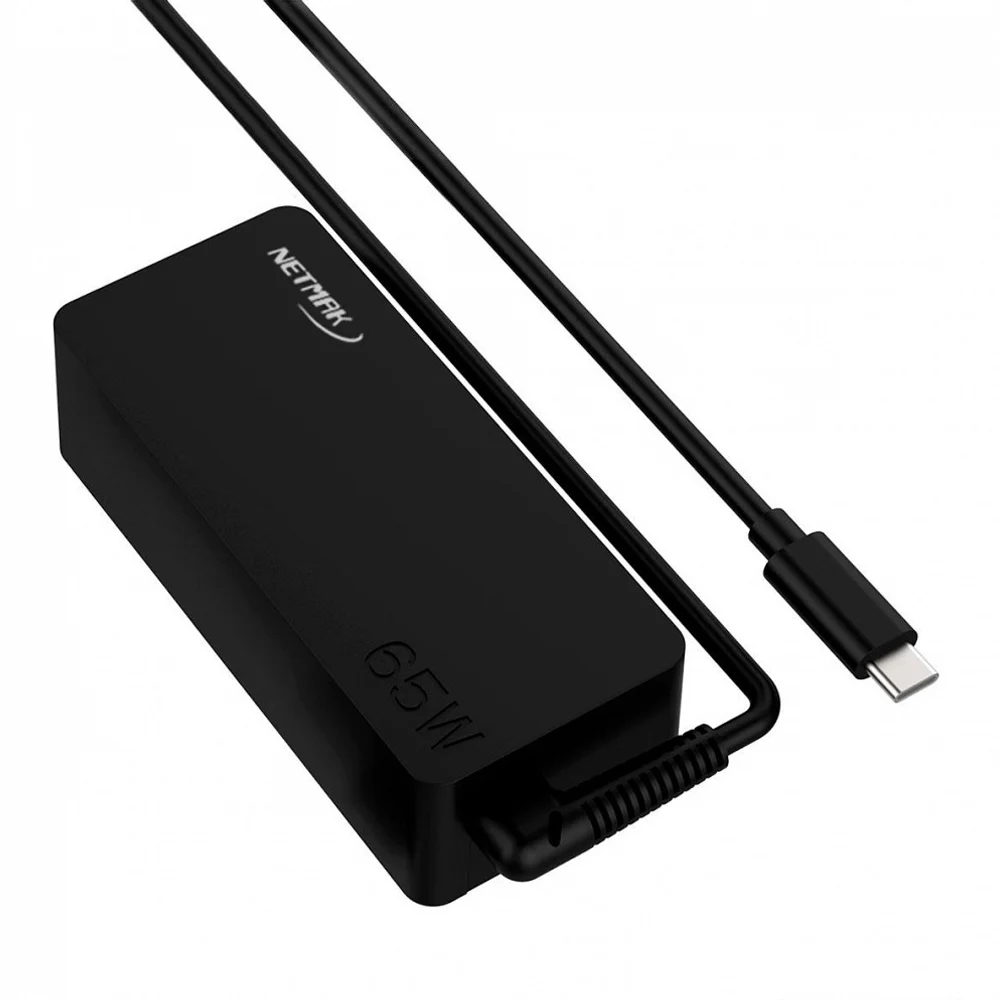Cargador De Notebook Automatico Universal 65w Usb C