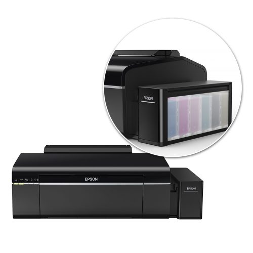 L805 A4 Con Tintas Para Sublimar 6 Colores - Imagen 2