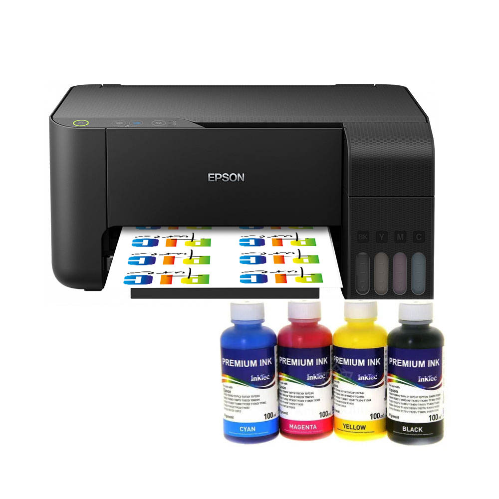 L3210 A4 Con Tinta Pigmentada Para Transfer