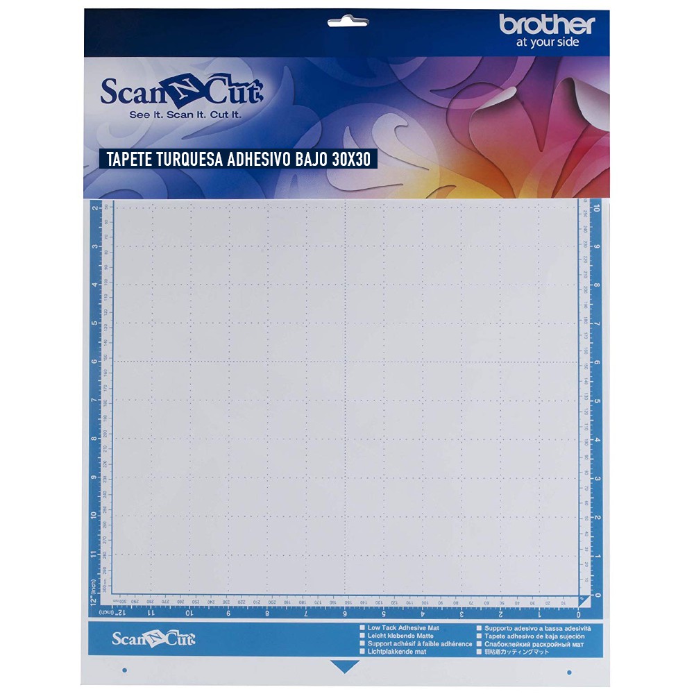 Brother Camatlow12 Tapete Turquesa Adhesivo Bajo 30x30 Cm300/650