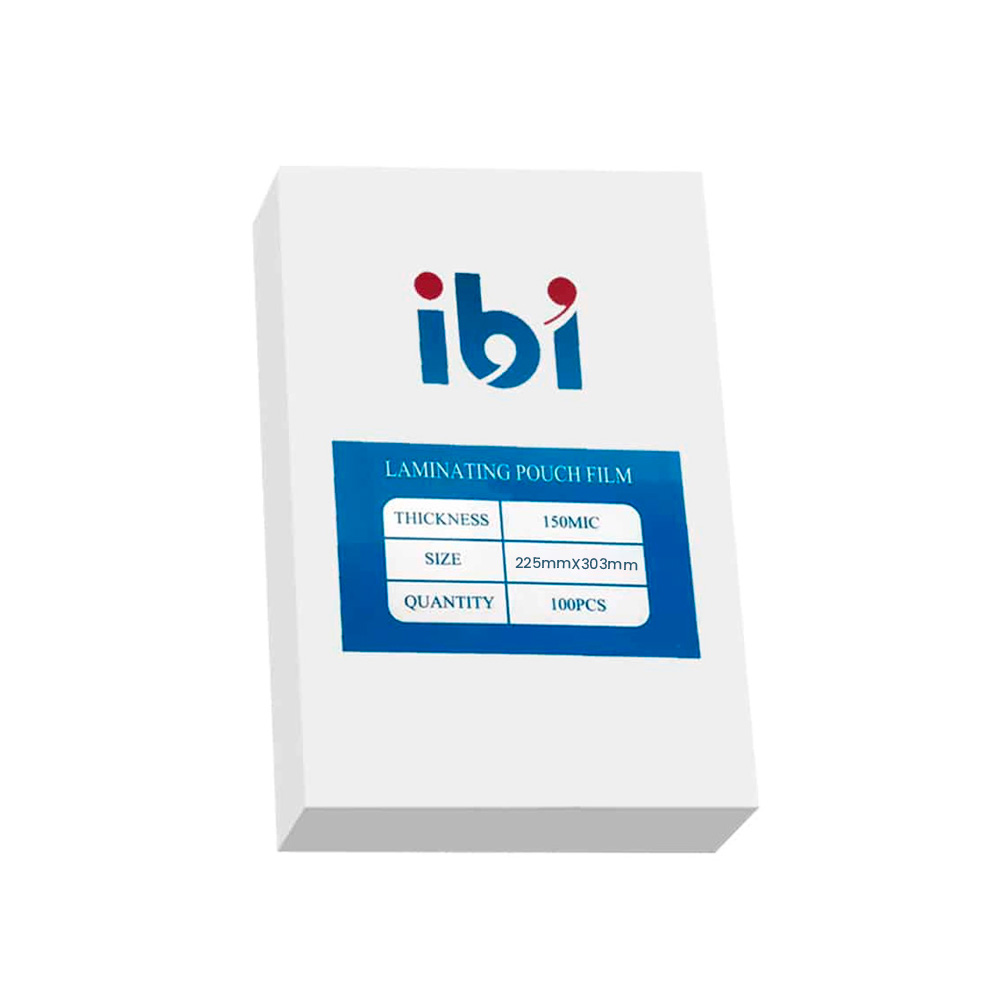 Pouch Glossy Ibi 150 Micrones A4 225x303mm X 100