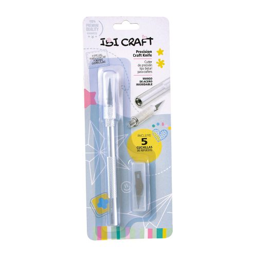 Cutter Bisturi Metalico + 2 Hojas - Imagen 2